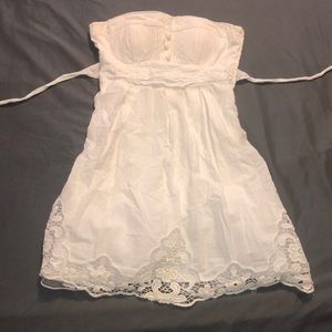 S/M white summer dress